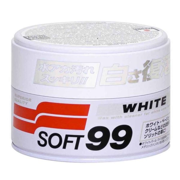Cera Para Carros Brancos White Cleaner  Soft99