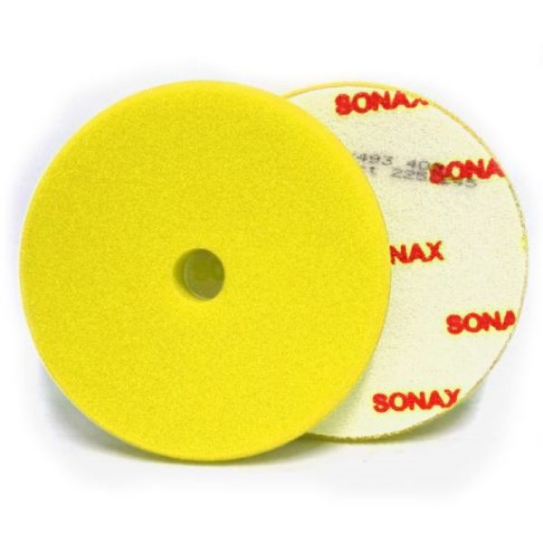 Boina Sonax Amarela Média para Refino 5,5" Polegadas