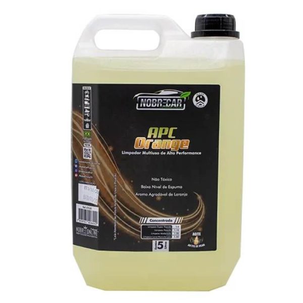 APC Orange - Limpador de Interiores de Alta Performance 5L